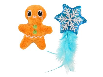 Huhubamboo vianočný set perníka a snehové vločky