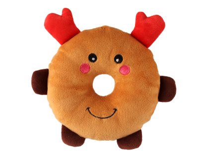 Huhubamboo vianočný plyšový donut