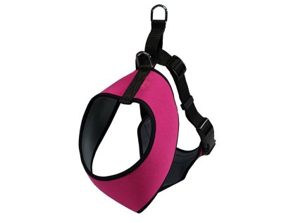 Huhubamboo postroj do auta neoprén fuchsia | L