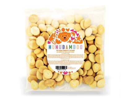 Huhubamboo MINI piškóty pre psov KLASIK 80 g