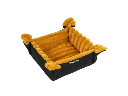 Furries pelech pre hlodavce Jerry 16x16 cm žltý