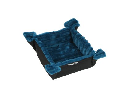 Furries pelech pre hlodavce Jerry 16x16 cm modrý