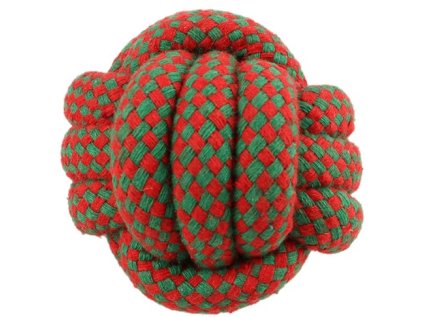 Huhubamboo hračka bavlnená lopta 7,5 cm