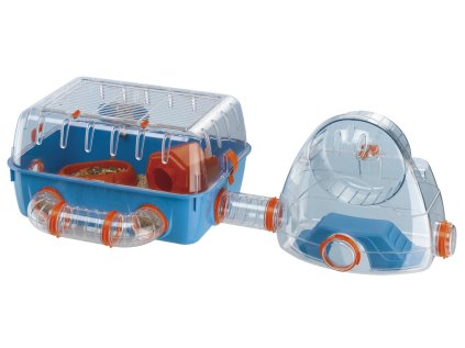 Ferplast plastová klietka s tunelom pre hlodavce COMBI 2