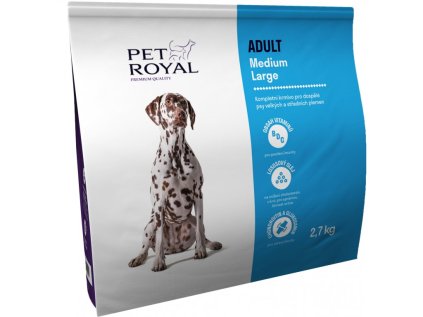 Pet Royal Adult Medium Large 2,7 kg EXPIRÁCIA apríl (27.4.2026)