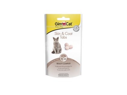 GimCat Skin&Coat Tabs 40 g EXPIRÁCIA máj (30.5.2026)