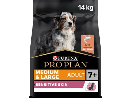 5019 purina pro plan adult 7 sensitive skin 14kg
