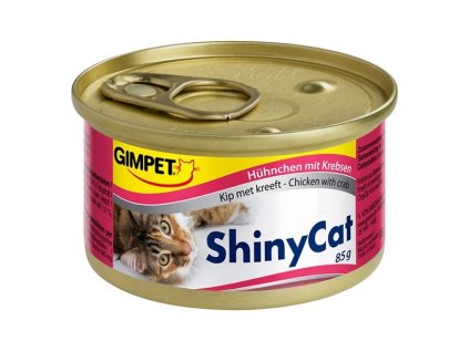 Konzerva ShinyCat kura+krab 70g