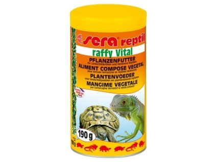 Sera krmivo pre bylinožravé plazy Raffy Vital 1000ml NATURE