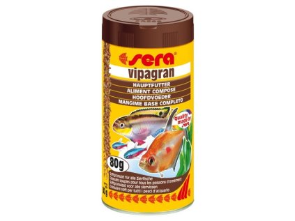 Sera základné krmivo pre okrasné ryby Vipagran 250ml NATURE