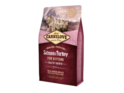 Carnilove Cat Grain Free Salmon&Turkey Kittens Healthy Growth 2kg