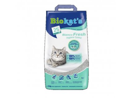 Biokat's Bianco Fresh Control podstielka 5 kg