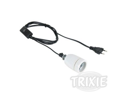 Trixie Porcelánová objímka Pro Socket do 250 W, 1,8 m