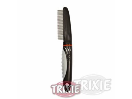 Trixie DeLuxe stredne hustý s protišmykovou rukoväťou 22 cm