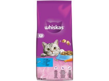 WHISKAS granule s tuniakom 14kg