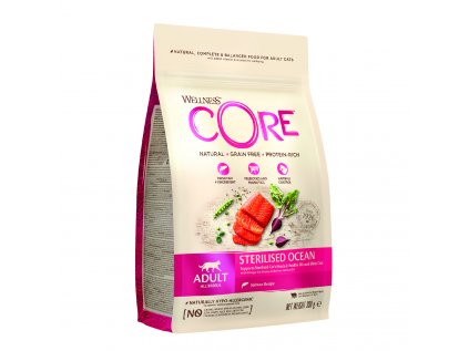 Wellness Cat Sterilised losos 300 g