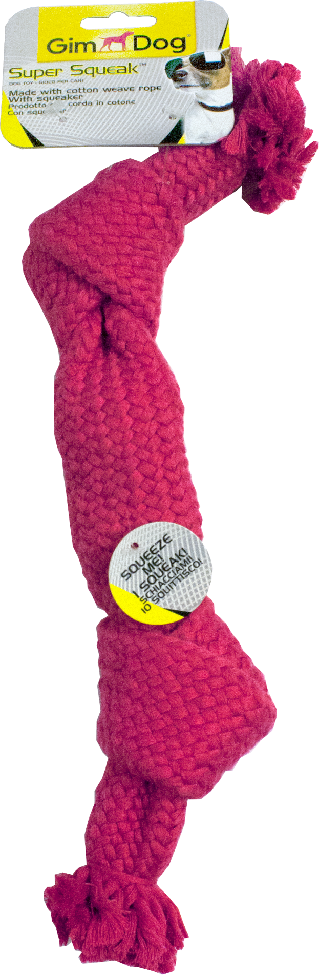 E-shop Hračka Gimborn pískací látkový uzol pre psov 36 cm