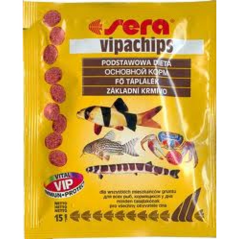 E-shop Sera - Vipachips 15 g NATURE