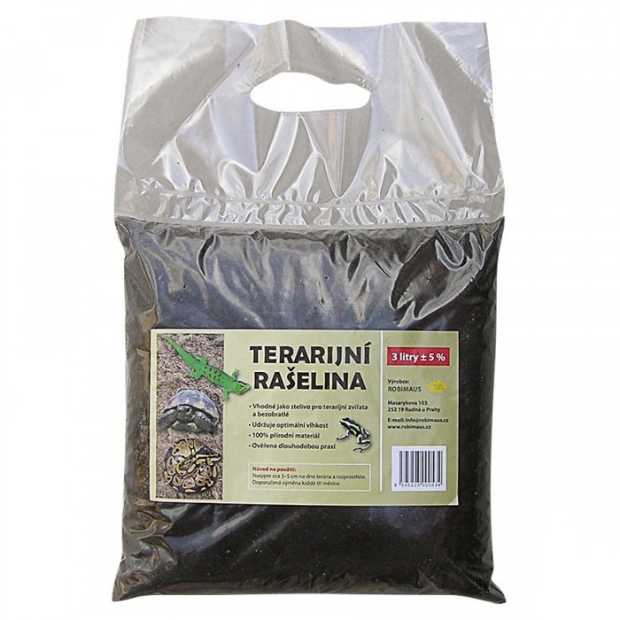E-shop Robimaus terárijná rašelina 3l
