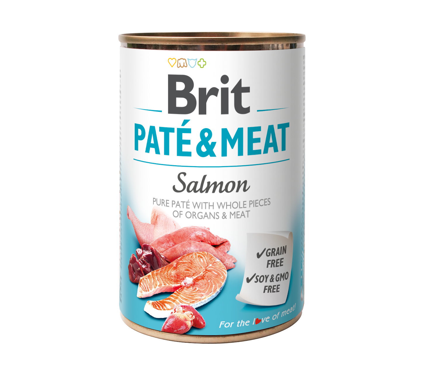 E-shop Brit Care Konzerva Brit Pate & Meat Salmon 400 g