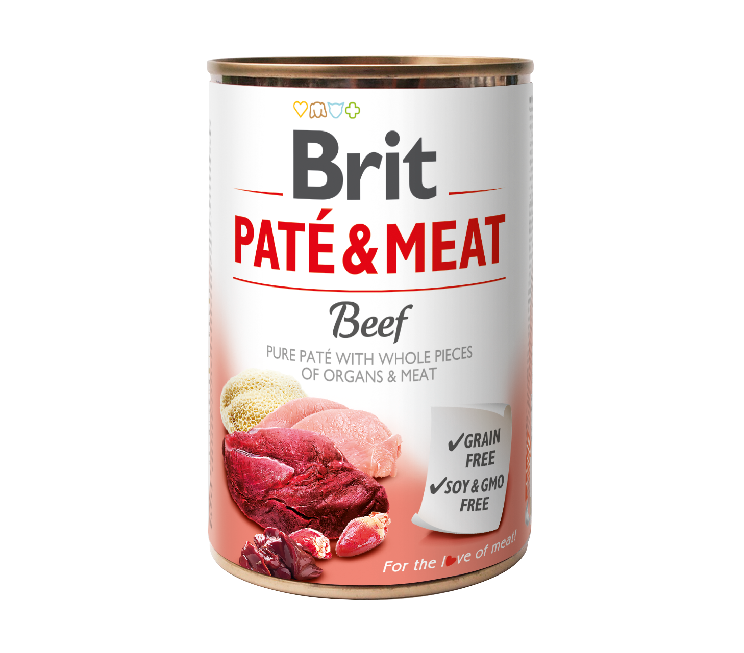 E-shop Brit Care Konzerva Brit Pate & Meat Beef 400 g