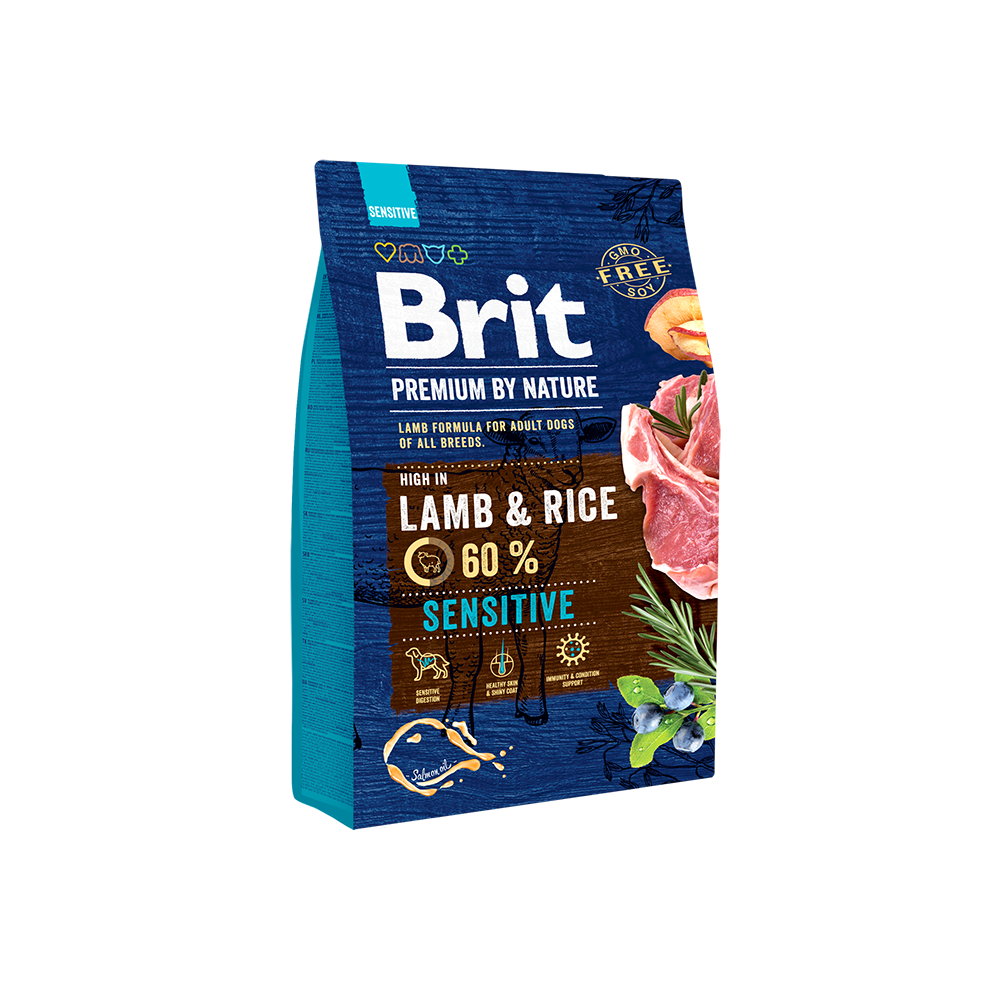 E-shop Brit Premium by Nature Sensitive Lamb 3 kg