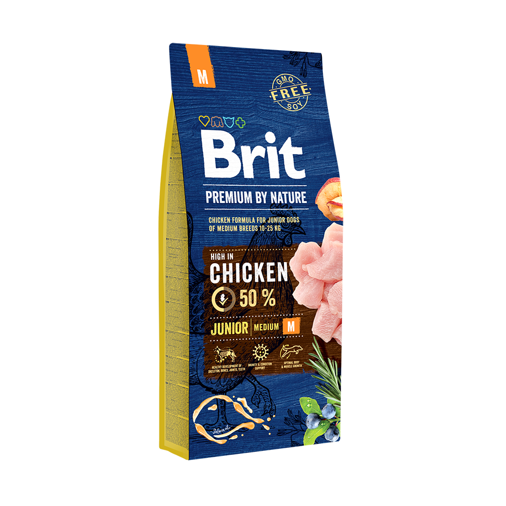 E-shop Brit Premium by Nature Junior M 15 kg
