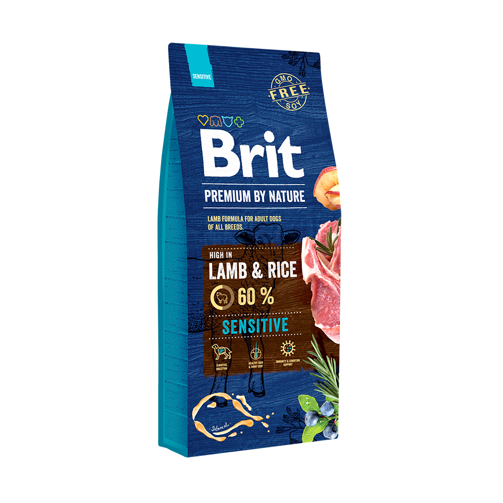 E-shop Brit Premium by Nature Sensitive Lamb 15 kg