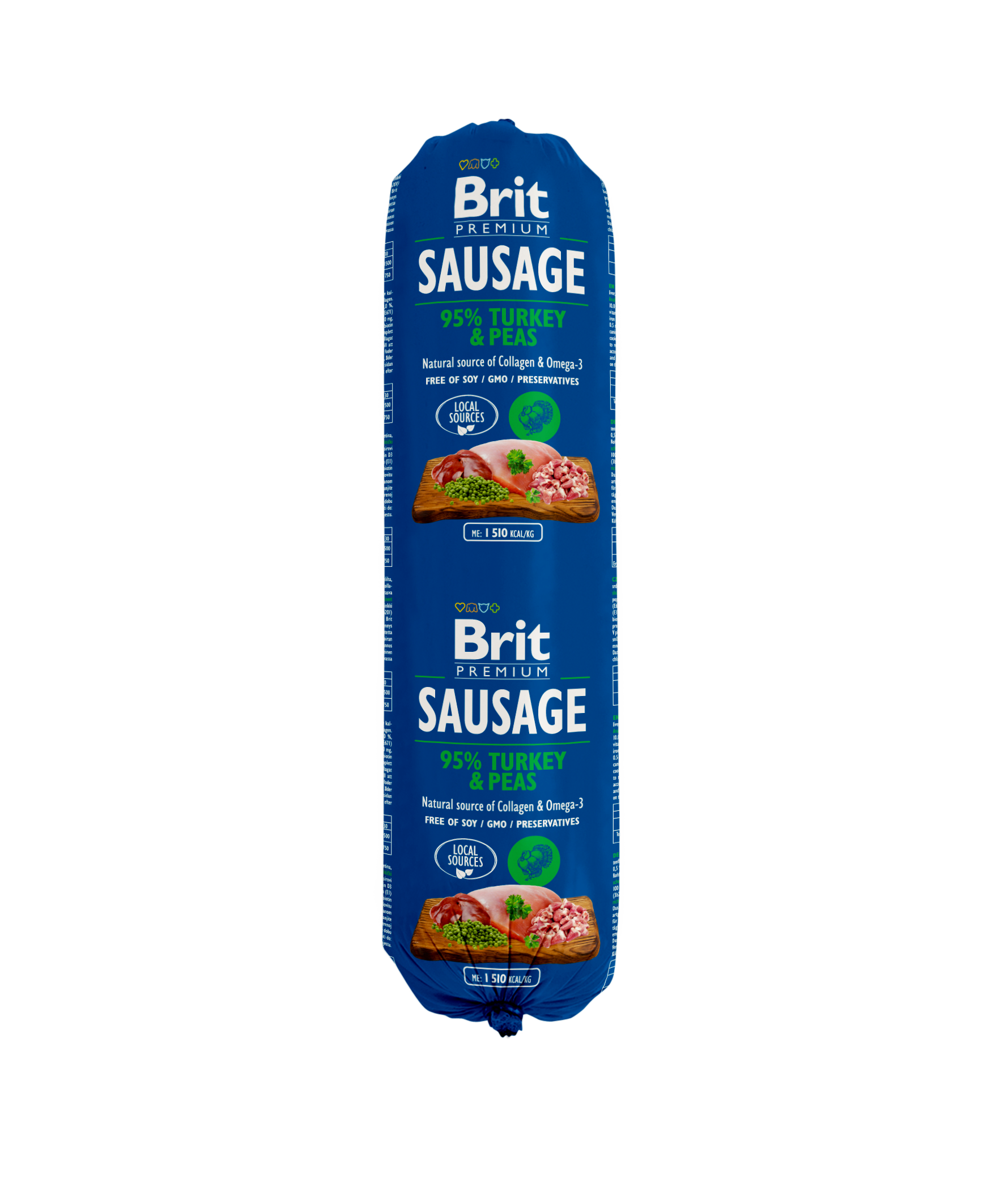 E-shop Brit Sausage Turkey & Pea 800 g