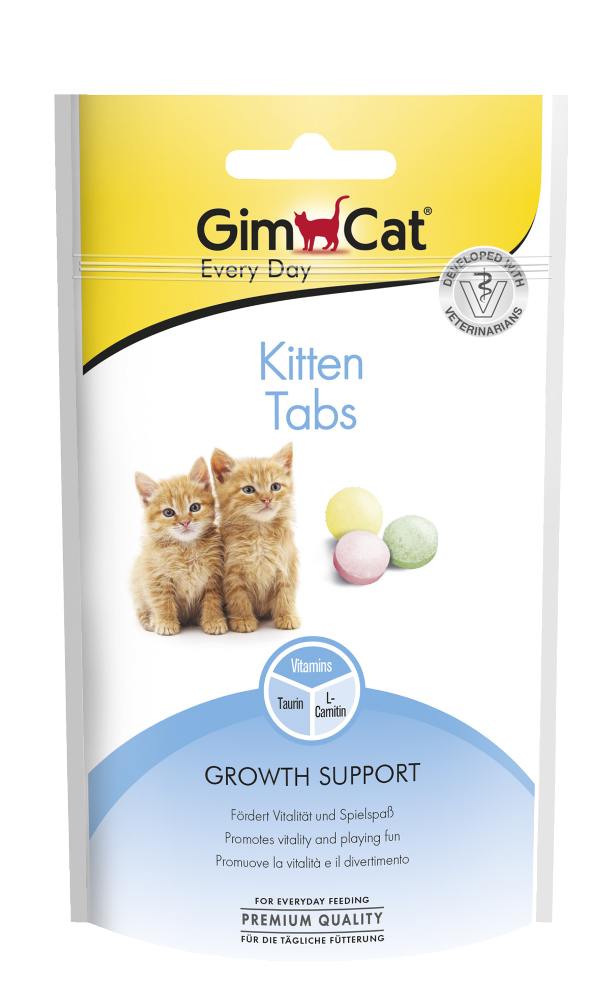 E-shop GimCat Kitten Tabs 40g