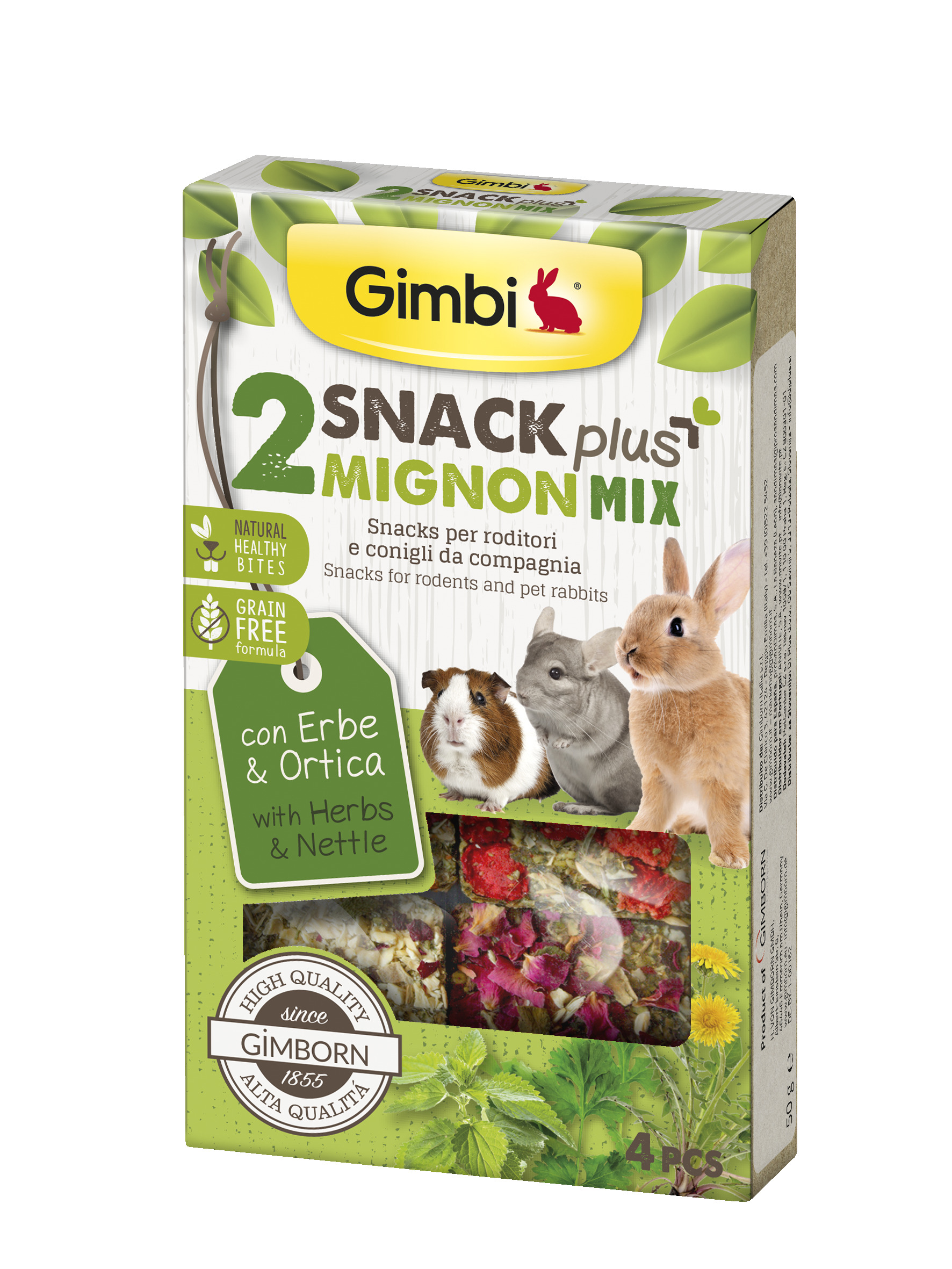 E-shop Gimbi Snack Plus MIGNON MIX 2 50g