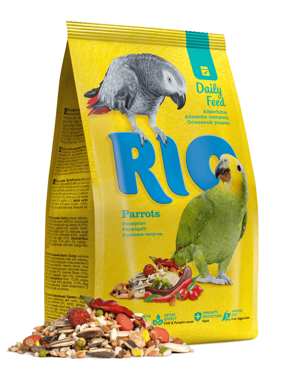 E-shop RIO zmes pre papagáje 3kg
