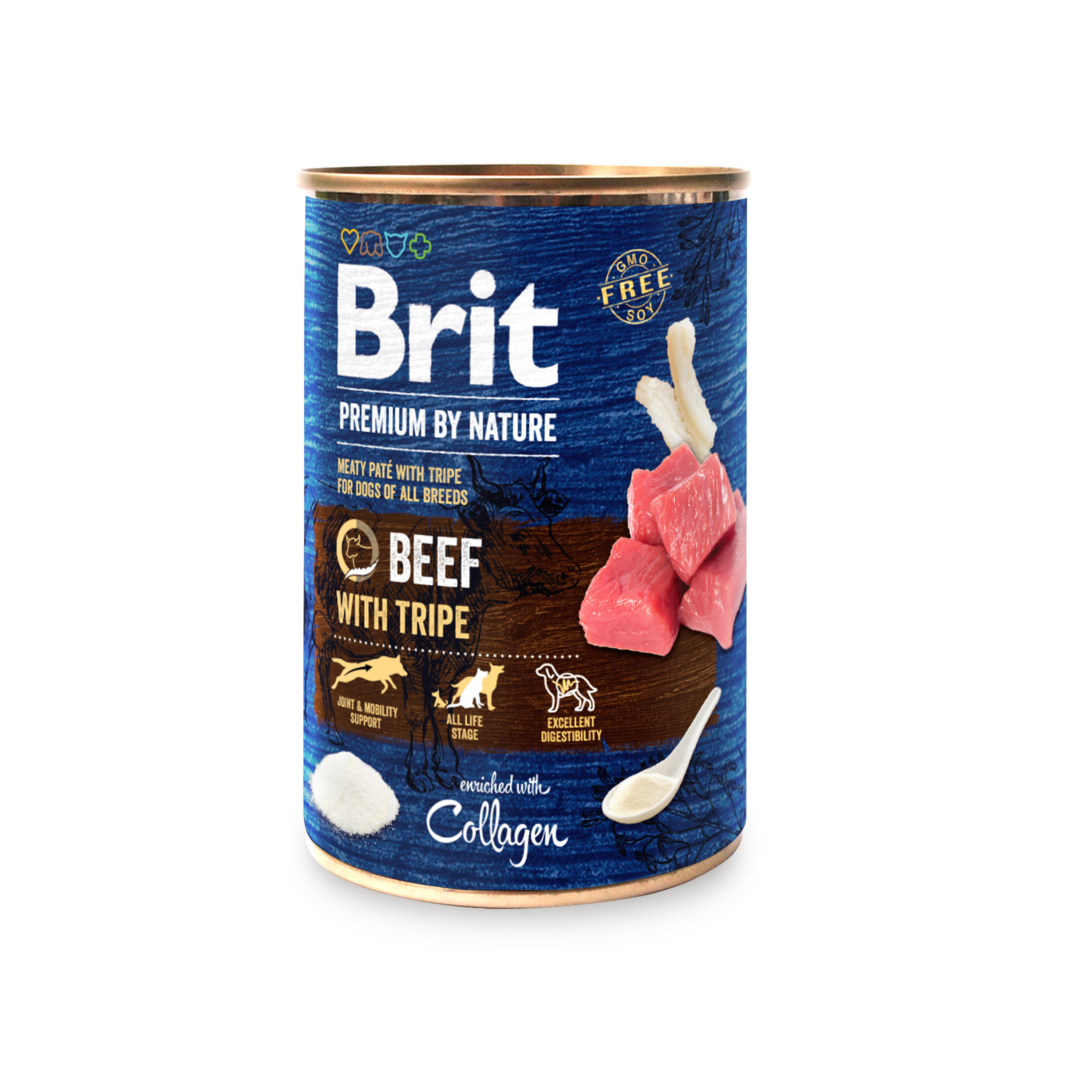 E-shop Konzerva Brit Premium by Nature Beef with Tripes 800 g