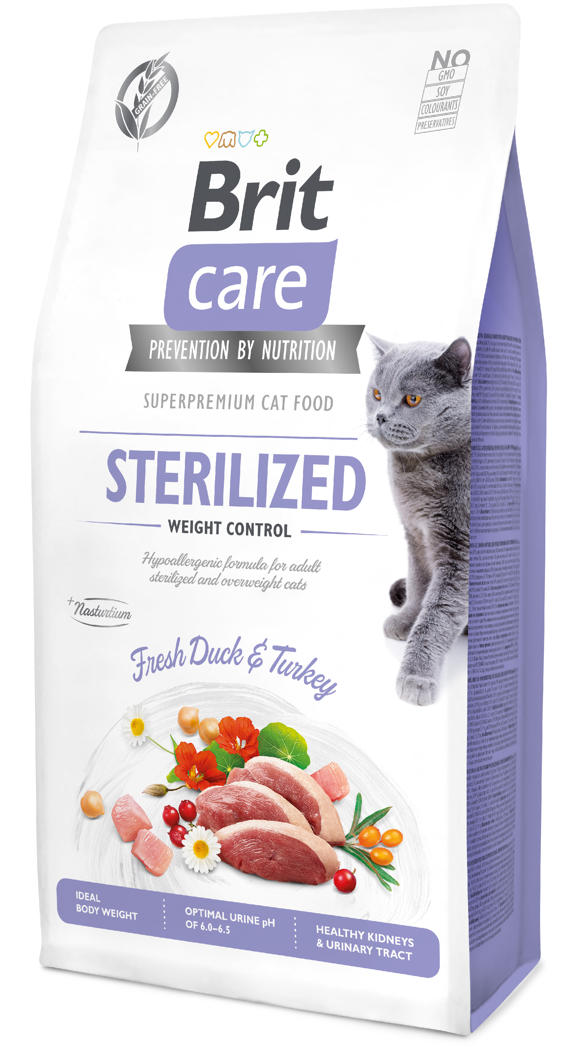 E-shop Brit Care Cat Grain-Free Sterilized Weight Control 7 kg