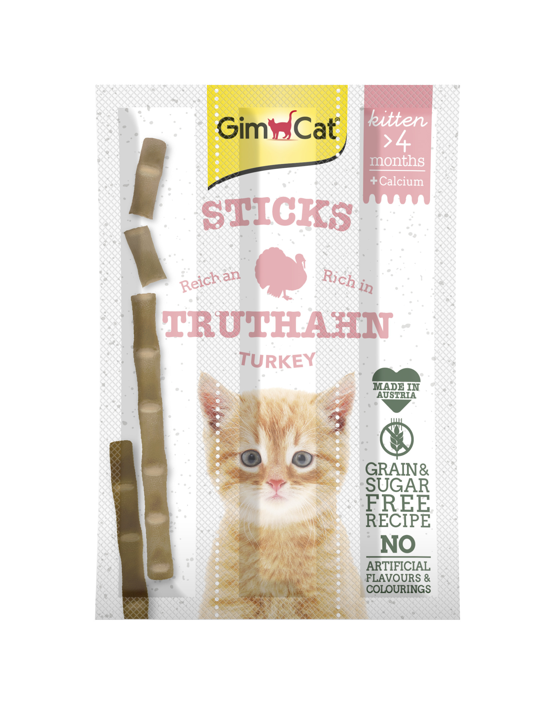 E-shop Gimborn Sticks Kitten moriak+calcium 3ks