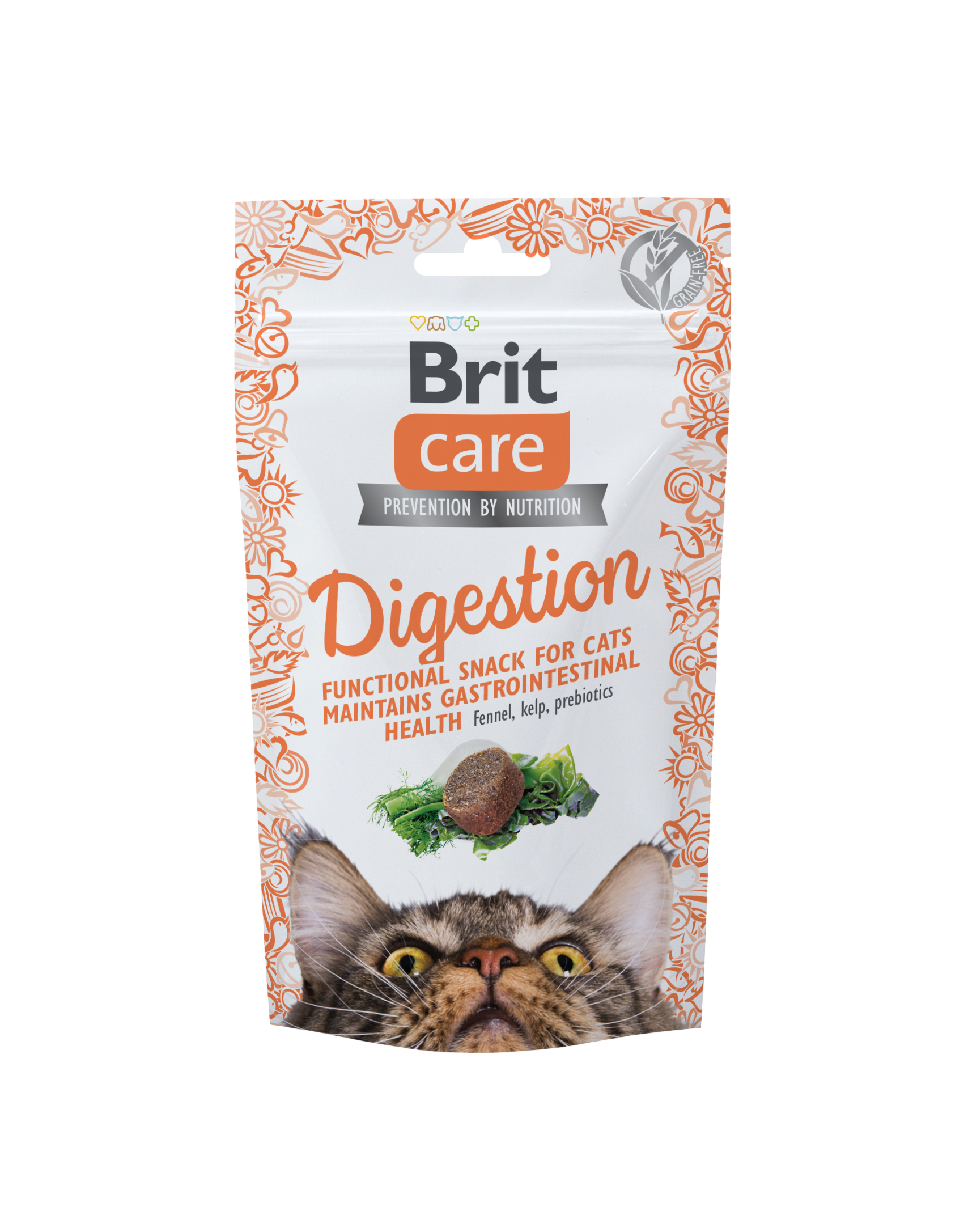 E-shop Brit Care Cat Snack Digestion 50 g