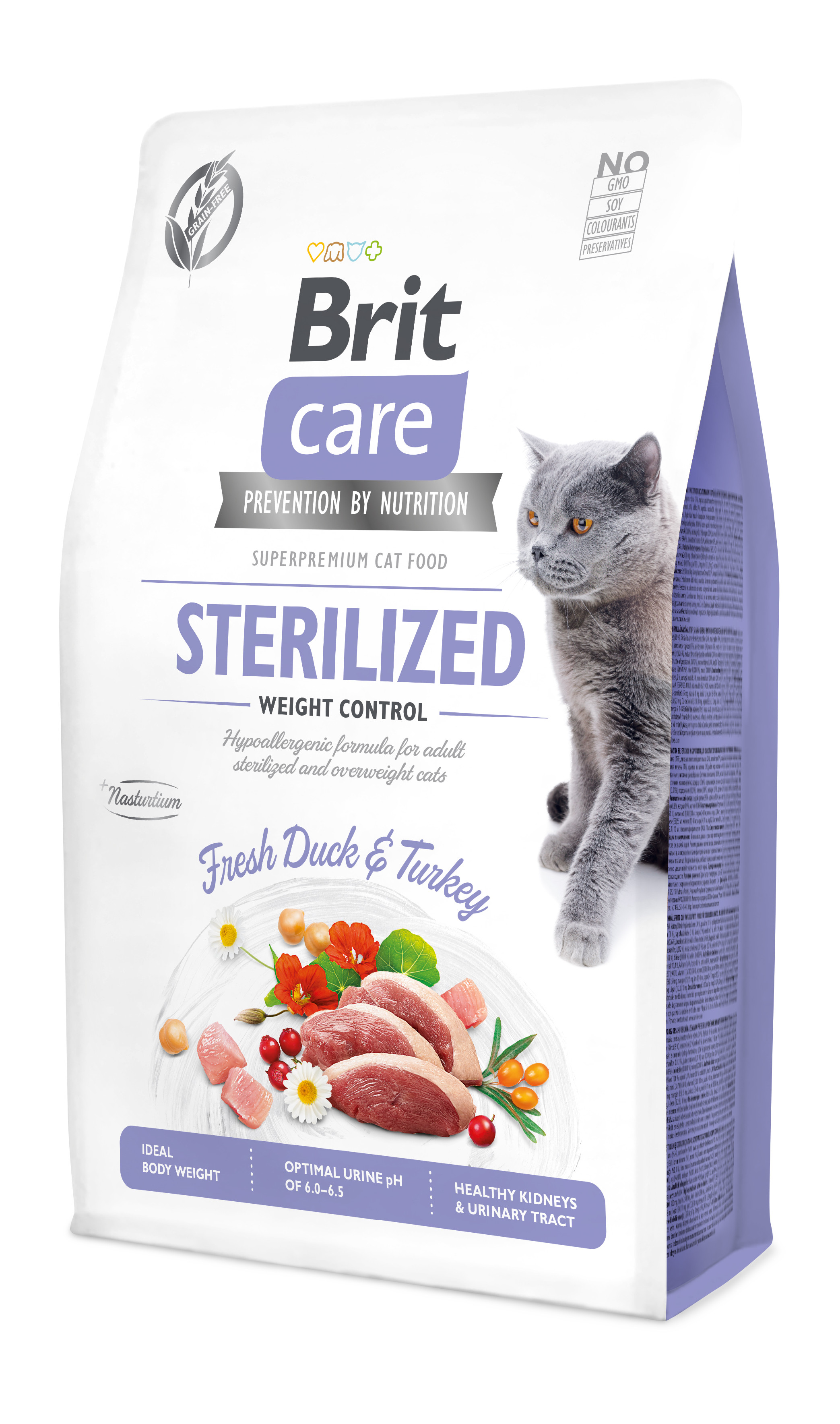 E-shop Brit Care Cat Grain-Free Sterilized Weight Control 2 kg