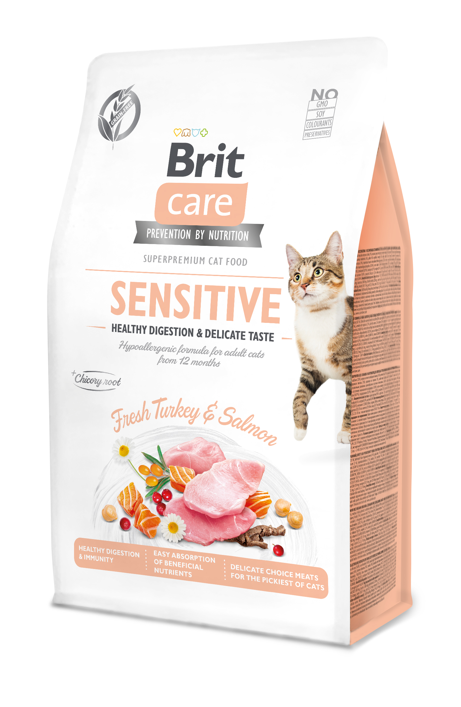 E-shop Brit Care Cat Grain-Free Sensitive 0,4 kg