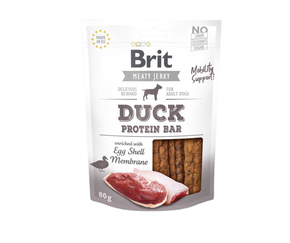 E-shop Brit Jerky Duck Protein Bar 80 g