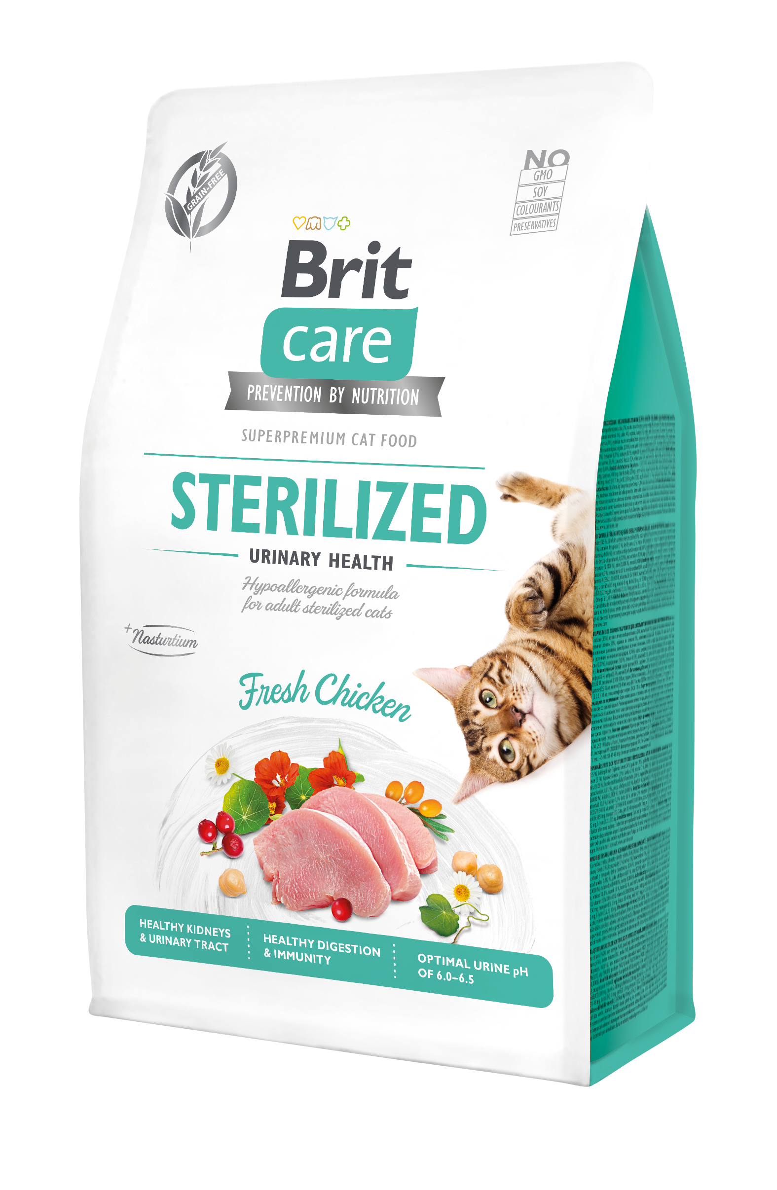 E-shop Brit Care Cat Grain-Free Sterilized Urinary 0,4 kg
