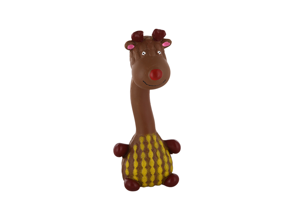 E-shop Huhubamboo Latex žirafa 20 cm