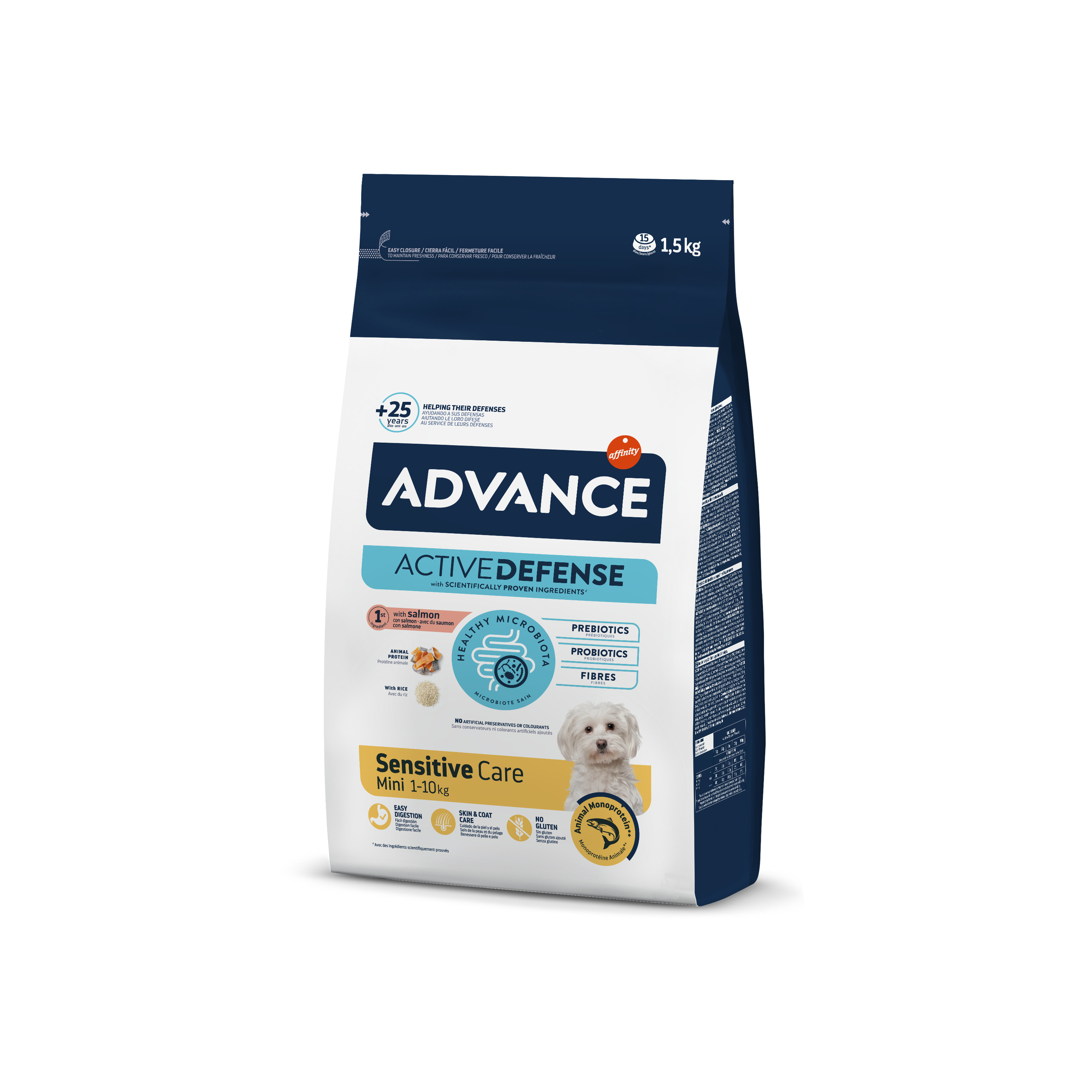 E-shop ADVANCE DOG MINI SENSITIVE 1,5 kg