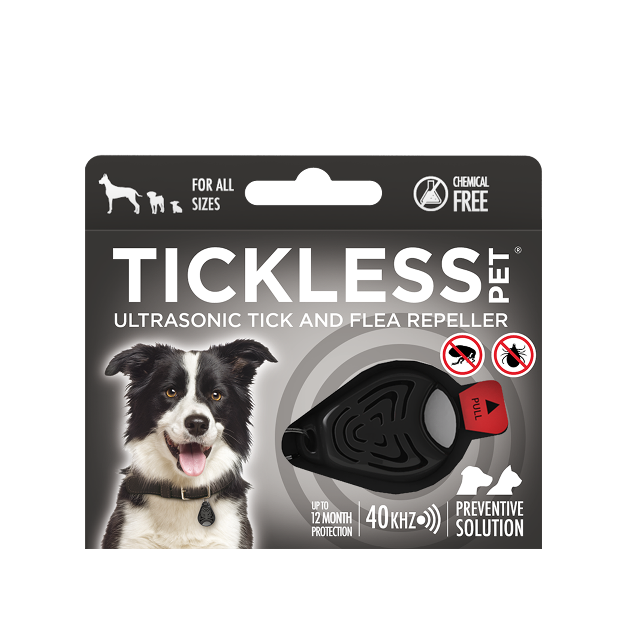 E-shop Tickless Pet - čierny