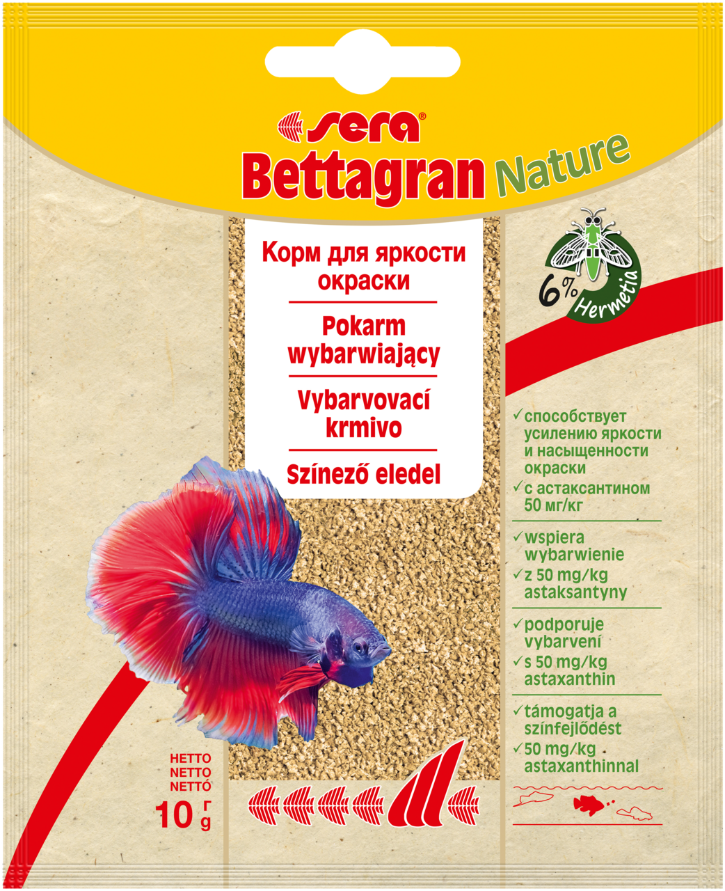 E-shop Sera Bettagran 10 g NATURE