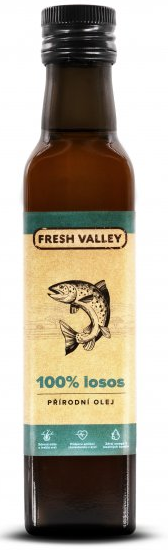 E-shop Fresh Valley lososový olej 250 ml