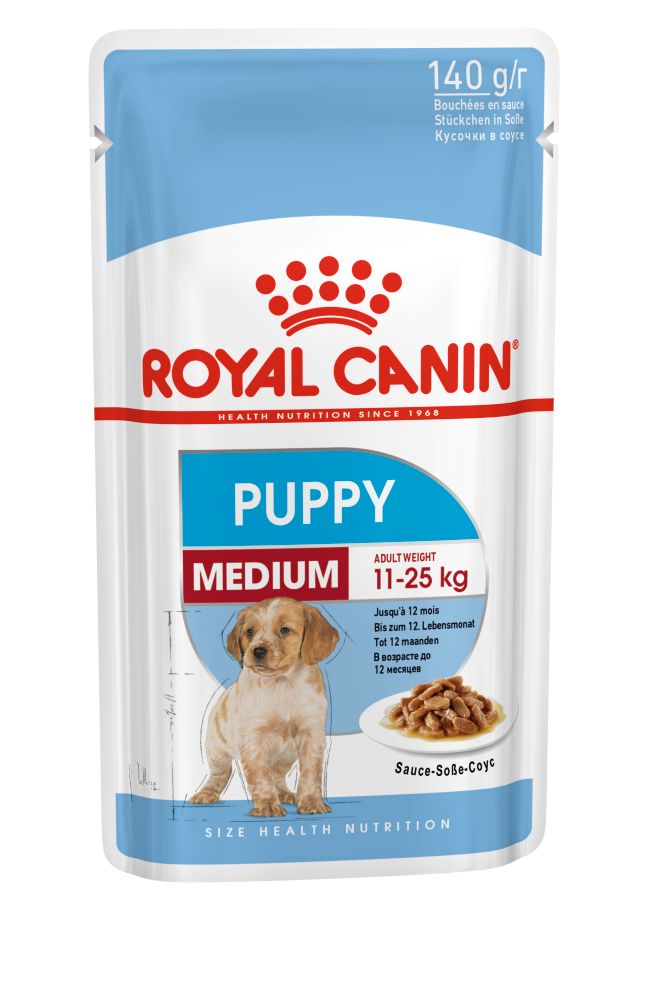 Kapsička Royal Canin Medium Puppy 140 g Balenie: 1 ks