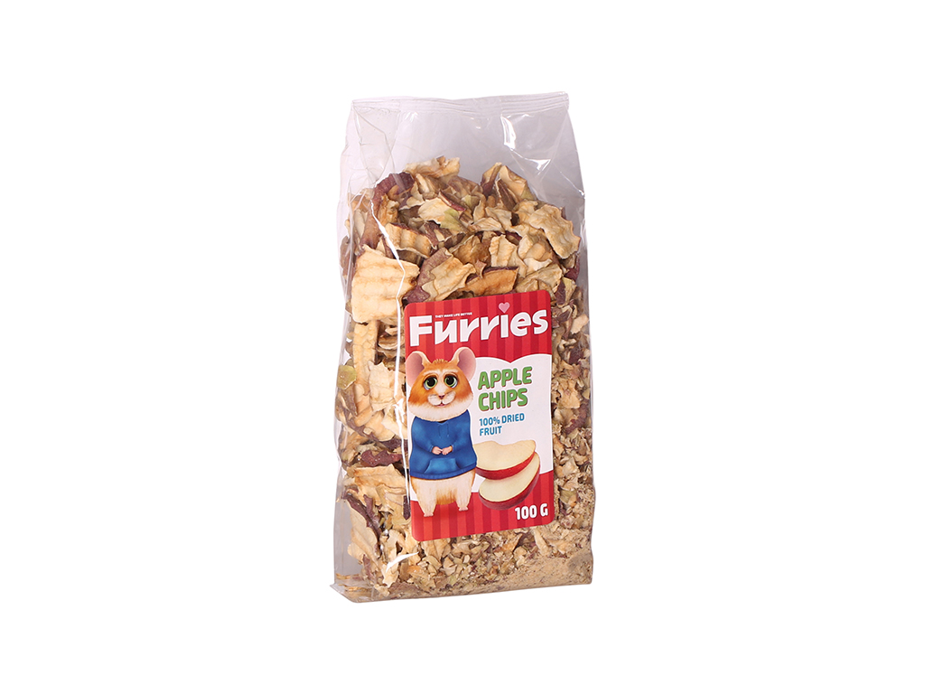 E-shop Furries Plátky Jablká 100g
