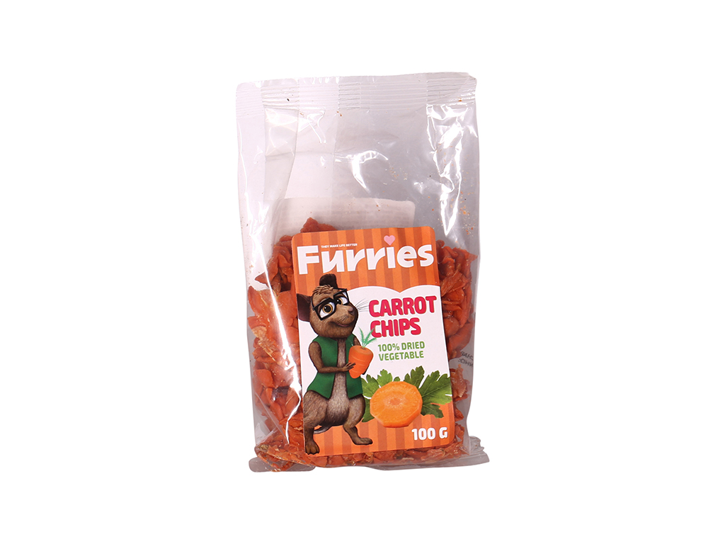 E-shop Furries Plátky Mrkva 100g