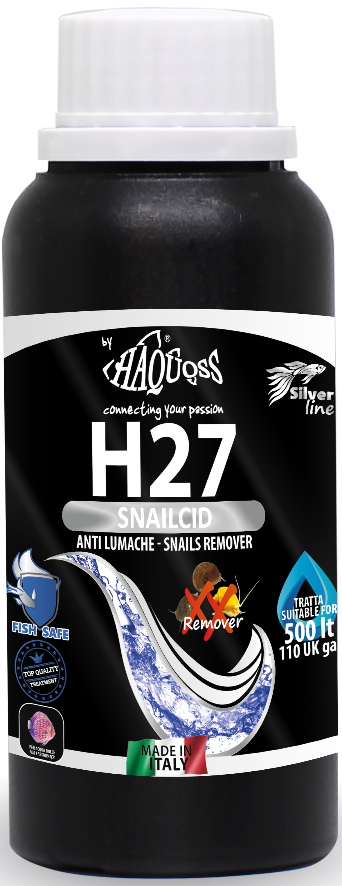 E-shop Haquoss H27 SNAILCID proti výskytu slimákov 100 ml
