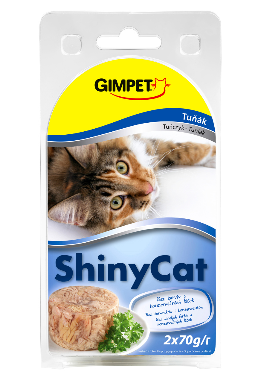 E-shop Konzerva ShinyCat tuniak 2 x 70 g